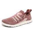Women's Barefoot Shoes Wide Toe Box Minimalist Sneakers Zero Drop Walking Shoes Slip - On Breathable Knit Athletic Shoes Lightweight Non - Slip Rubber Sole for Running Gym Travel Workout Casual - Sevfooooot