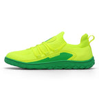 Women's Barefoot Shoes Wide Toe Box Minimalist Sneakers Zero Drop Walking Shoes Slip - On Breathable Knit Athletic Shoes Lightweight Non - Slip Rubber Sole for Running Gym Travel Workout Casual - Sevfooooot