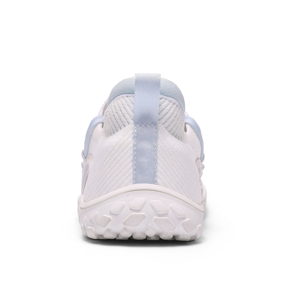Women's Barefoot Shoes Wide Toe Box Minimalist Sneakers Zero Drop Walking Shoes Slip - On Breathable Knit Athletic Shoes Lightweight Non - Slip Rubber Sole for Running Gym Travel Workout Casual - Sevfooooot