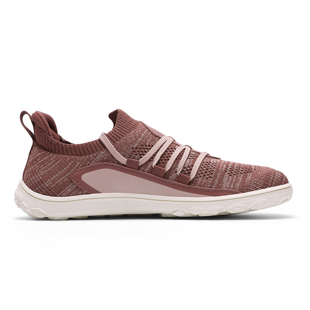 Women's Barefoot Shoes Wide Toe Box Minimalist Sneakers Zero Drop Walking Shoes Slip - On Breathable Knit Athletic Shoes Lightweight Non - Slip Rubber Sole for Running Gym Travel Workout Casual - Sevfooooot