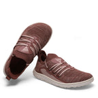 Women's Barefoot Shoes Wide Toe Box Minimalist Sneakers Zero Drop Walking Shoes Slip - On Breathable Knit Athletic Shoes Lightweight Non - Slip Rubber Sole for Running Gym Travel Workout Casual - Sevfooooot