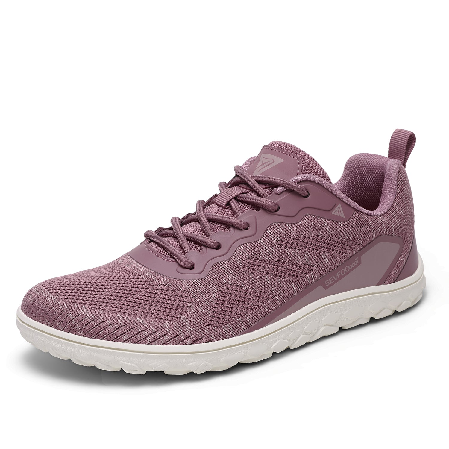 Women's Wide Barefoot Sneakers | Retro Track - Inspired Trainer | Zero Drop Lifestyle Lace - Up Fashion Sneakers - Sevfooooot