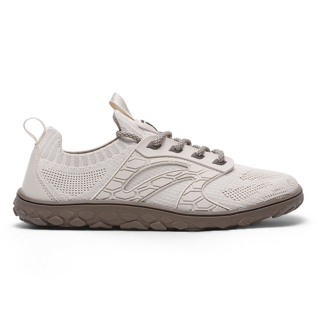 Women's Wide Barefoot Sneakers | Retro Track - Inspired Trainer | Zero Drop Lifestyle Lace - Up shoes - Sevfooooot