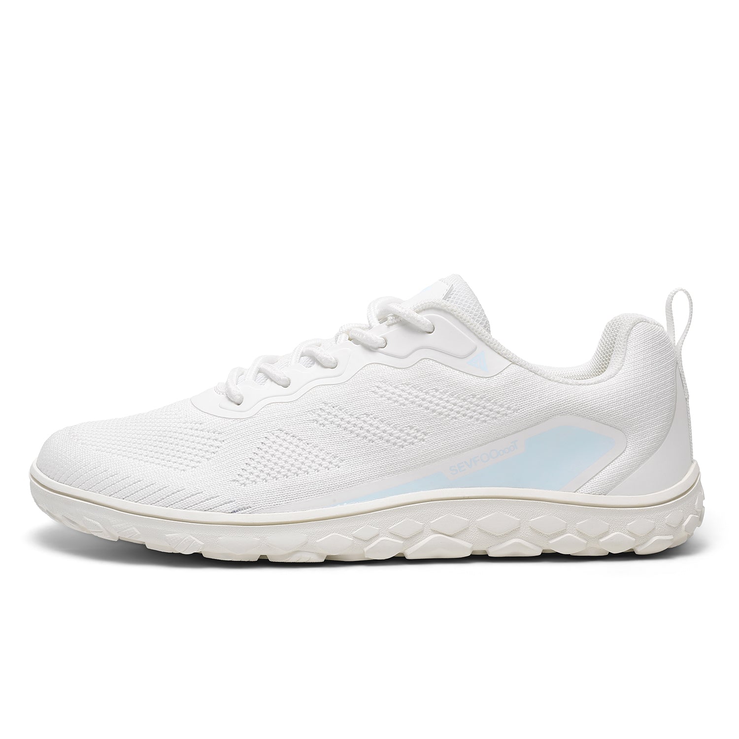 Women's Wide Barefoot Sneakers | Retro Track - Inspired Trainer | Zero Drop Lifestyle Lace - Up Fashion Sneakers - Sevfooooot
