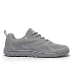 Women's Wide Barefoot Sneakers | Retro Track - Inspired Trainer | Zero Drop Lifestyle Lace - Up Fashion Sneakers - Sevfooooot