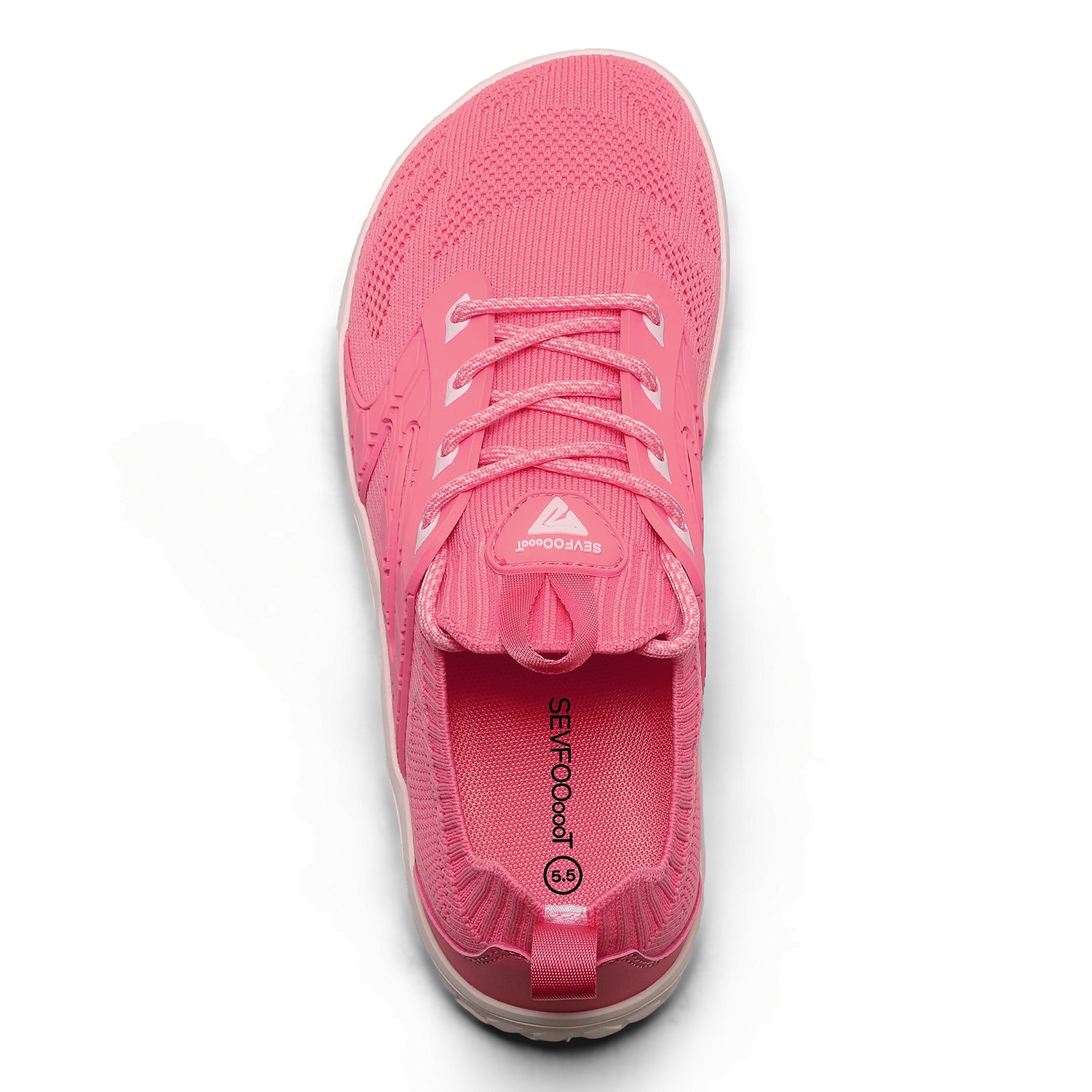 Women's Wide Barefoot Sneakers | Retro Track - Inspired Trainer | Zero Drop Lifestyle Lace - Up shoes - Sevfooooot