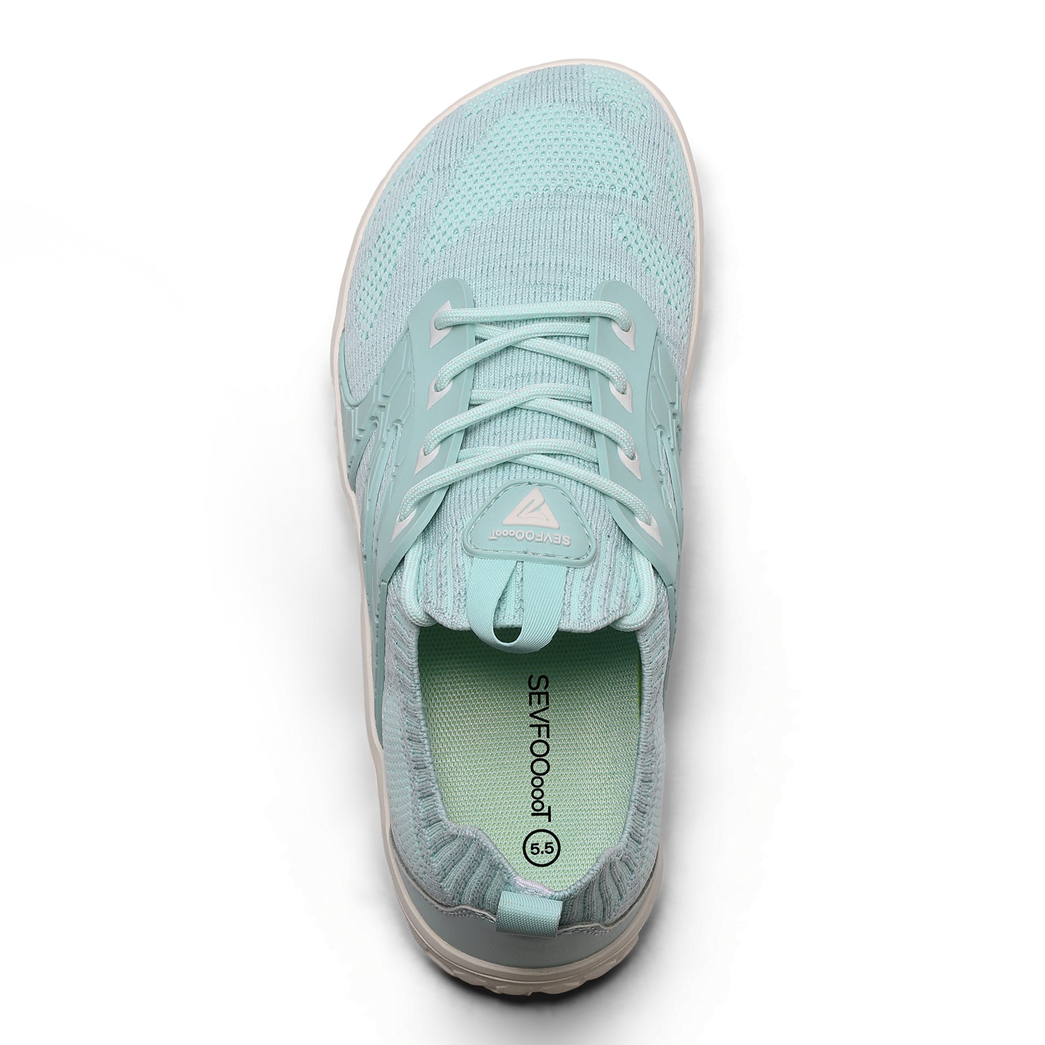 Women's Wide Barefoot Sneakers | Retro Track - Inspired Trainer | Zero Drop Lifestyle Lace - Up shoes - Sevfooooot