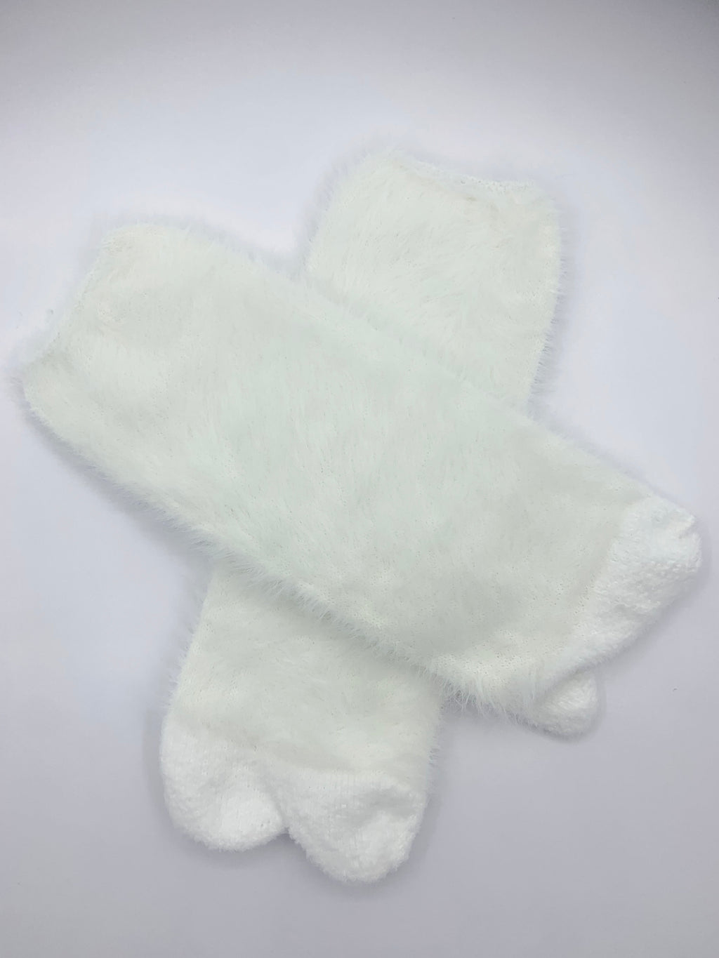 Fluffy Fuzzy Plush Shoes Socks - Soft Warm Fabric - Sevfooooot